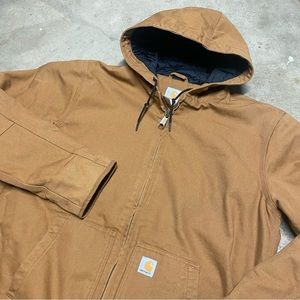 Carhartt ‘J130’ Insulated Duck Jacket - Brown - Large Tall (Discontinued)